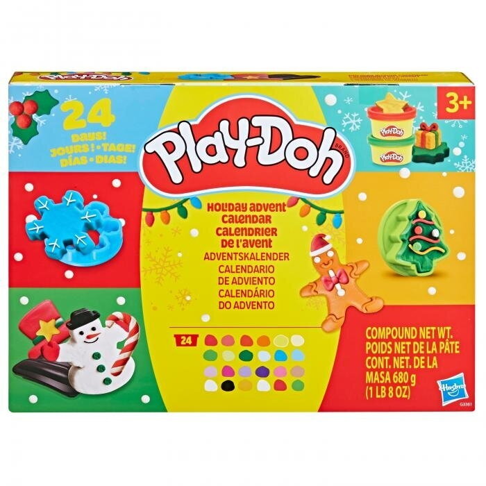 PLAY-DOH Advento kalendorius PLAY-DOH Advento kalendorius
