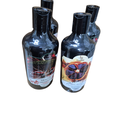 Šampūnas JB Lyonar, 400 ml (su pasirinkimu: Drakono kraujas / Česnakas)