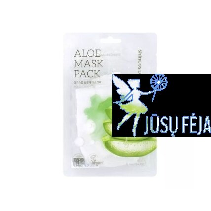 SHINCOS LAB lakštinė veido kaukė su alaviju, 27 ml SHINCOS LAB lakštinė veido kaukė su alaviju, 27 ml