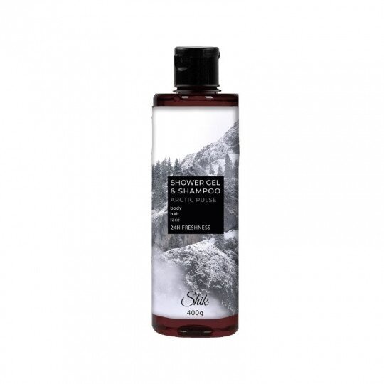 SHIK Men vyriškas dušo gelis Arctic Pulse, 400 g