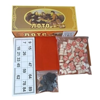 Stalo žaidimas Loto