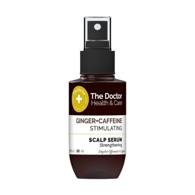 THE DOCTOR galvos odos serumas Imbieras + Kofeinas Stimuliuojantis, 89 ml