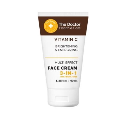 THE DOCTOR veido kremas šviesinamasis 3 in 1 Vitaminas C, 40 ml