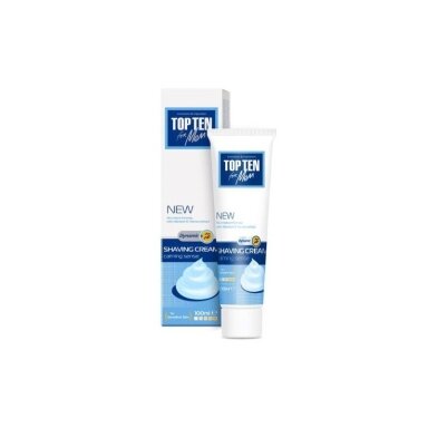 TOP TEN for Men skutimosi kremas vyrams Dynamic, 100 ml