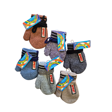 Vaikiškos kumštinės pirštinės „SPORT“ (12 cm, 1–3 m.)