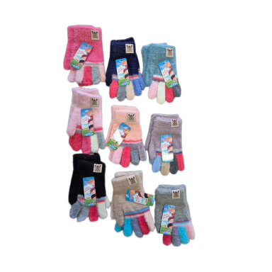 Vaikiškos pirštuotos pirštinės (15 cm, 3–5 m.)