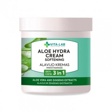 VITA-LAB Alavijo kremas minkštinamasis 3 in 1, 250 ml VITA-LAB Alavijo kremas minkštinamasis 3 in 1, 250 ml